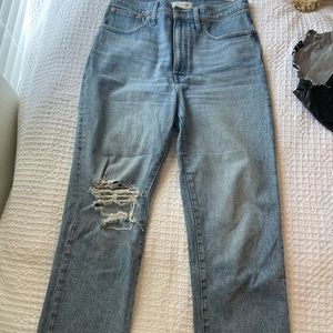 Madewell perfect vintage straight jean